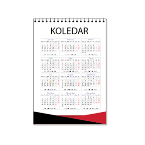 Enolistni koledar A3